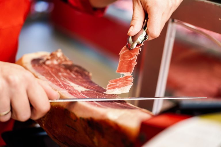 Jamón o paleta en Navidad